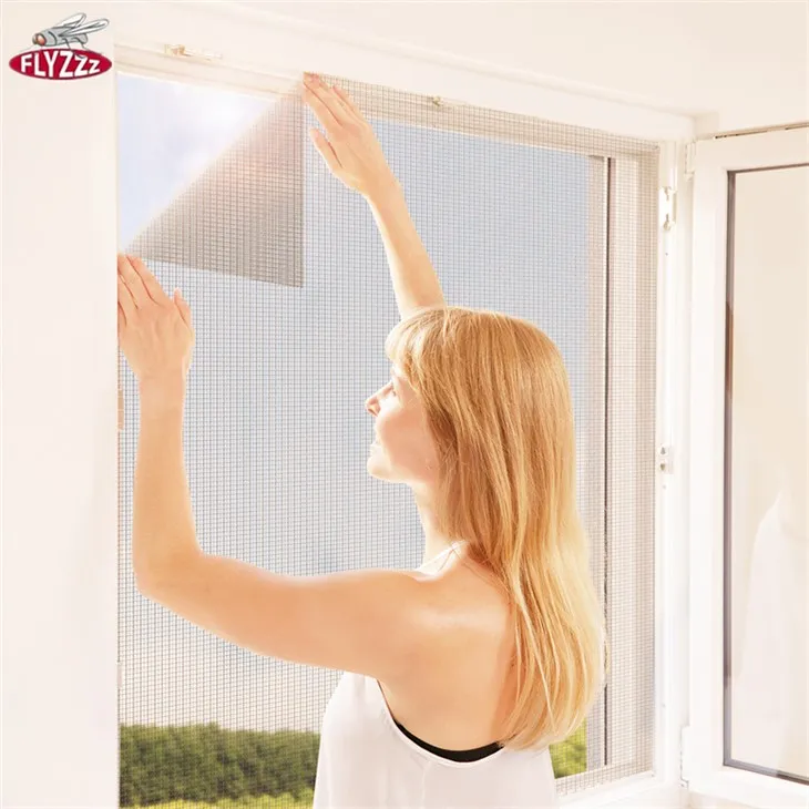 2 self adhesive window screen