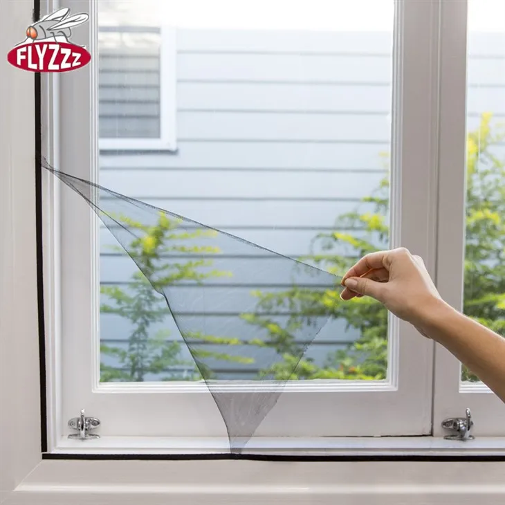 mosquito net with self adhesive tape